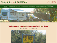 Tablet Screenshot of detroitgreenfield.com